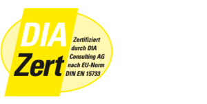 Immobilienmakler zertifiziert durch DIA nach EU-Norm DIN EN 15733